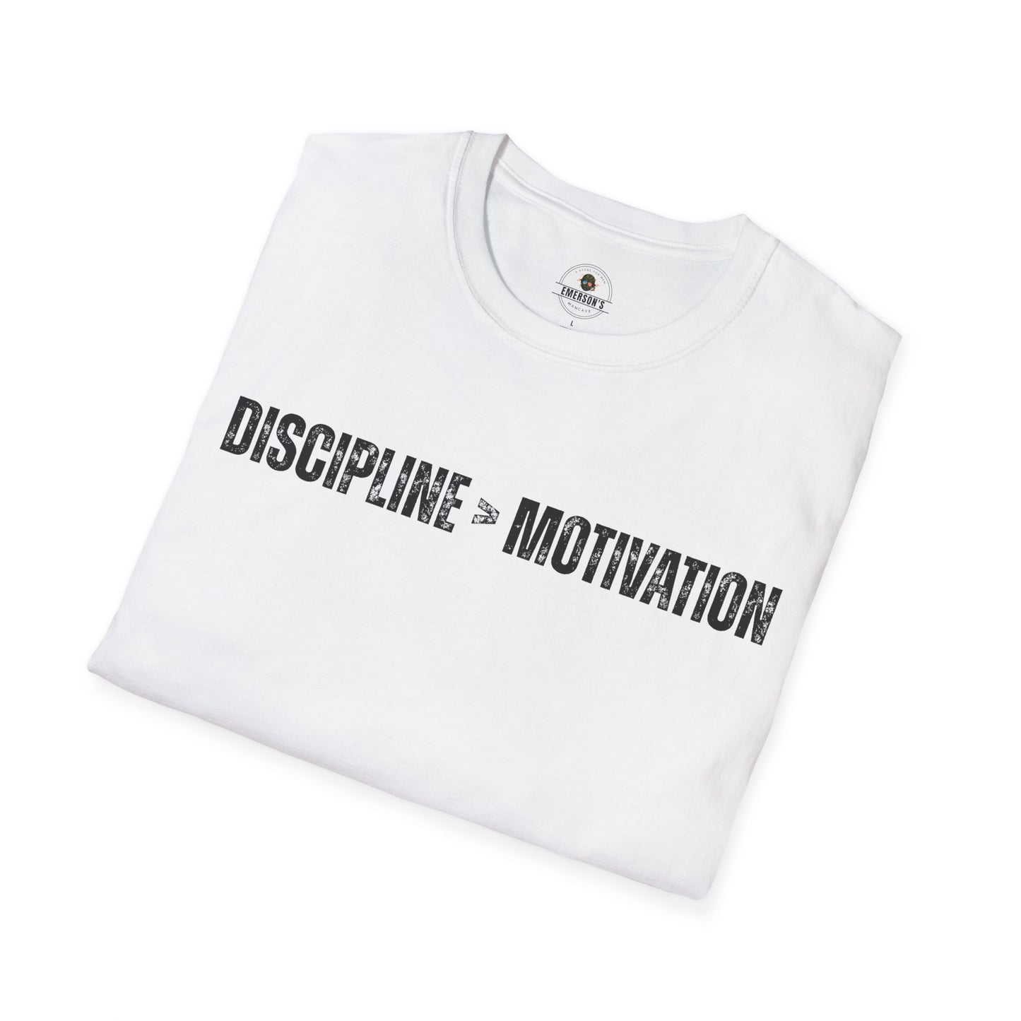 Discipline > Motivation Tee