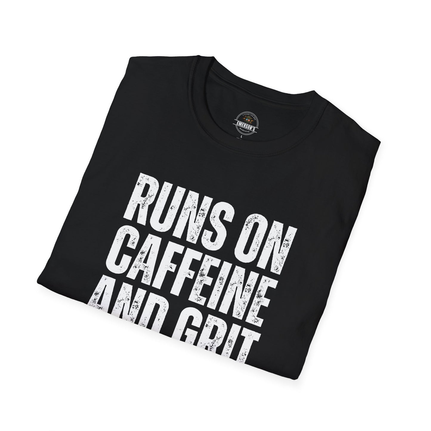 Runs on Caffeine and Grit Tee