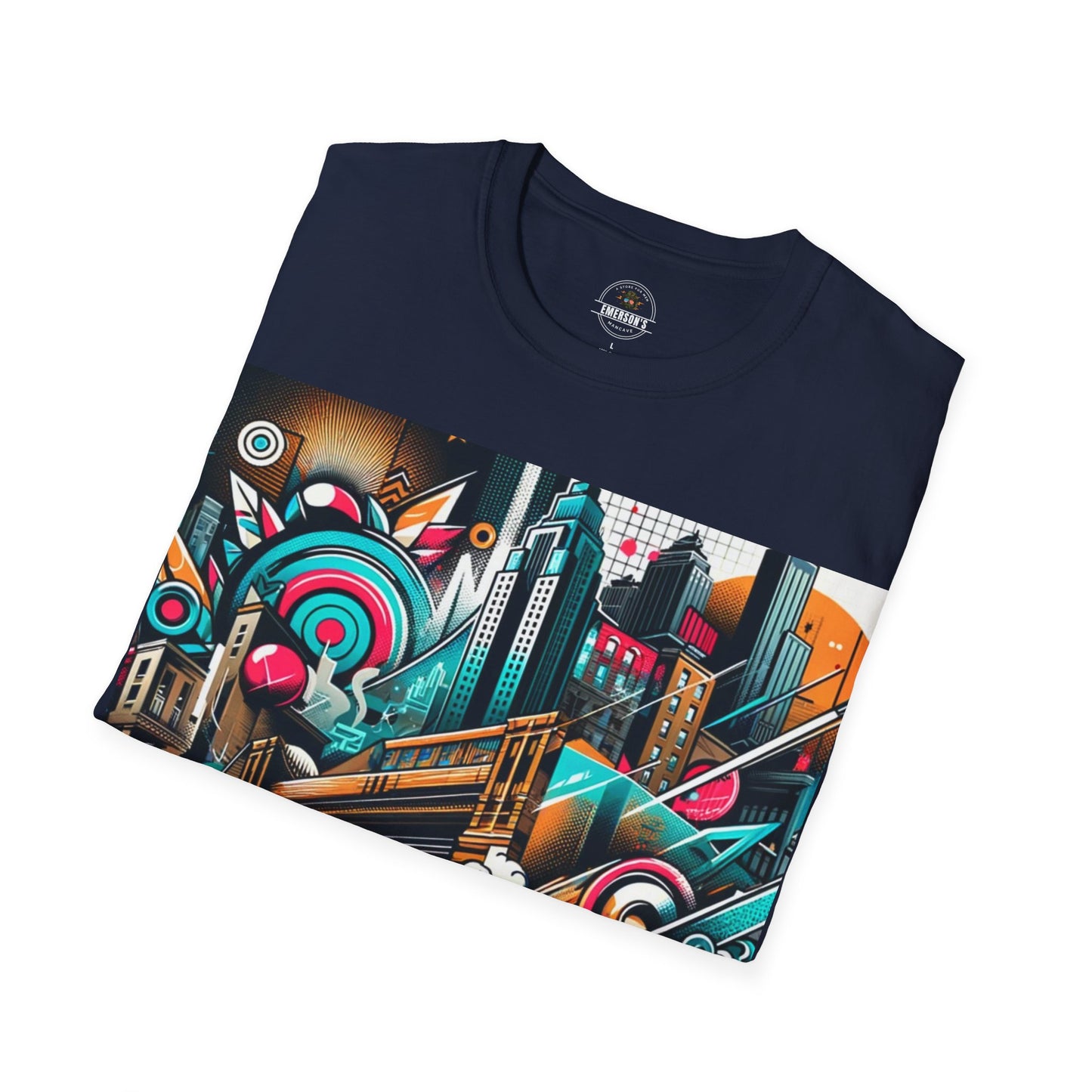 Urban Vivid City Art T-Shirt