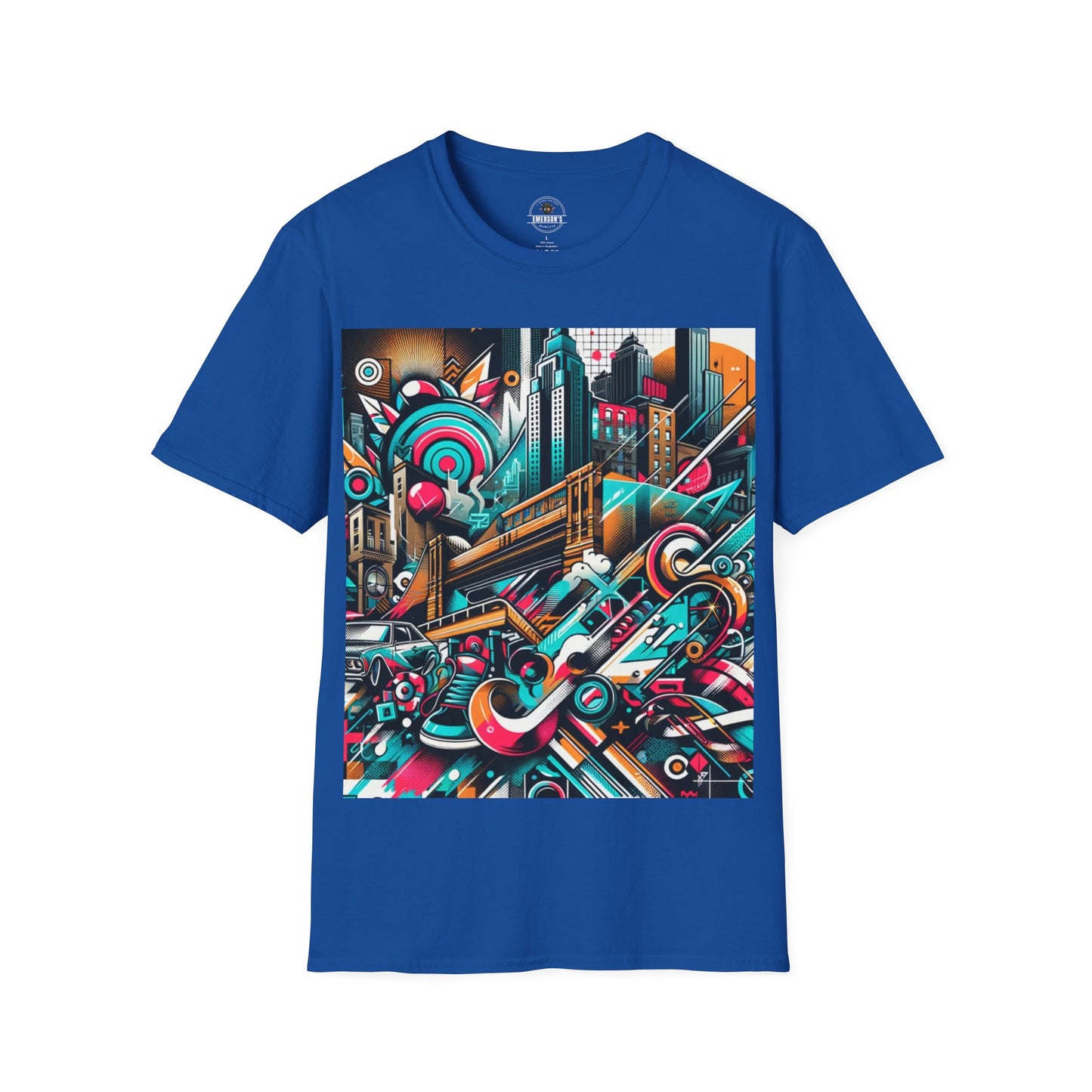 Urban Vivid City Art T-Shirt