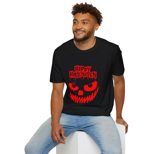 Happy Halloween Spooky Face Tee