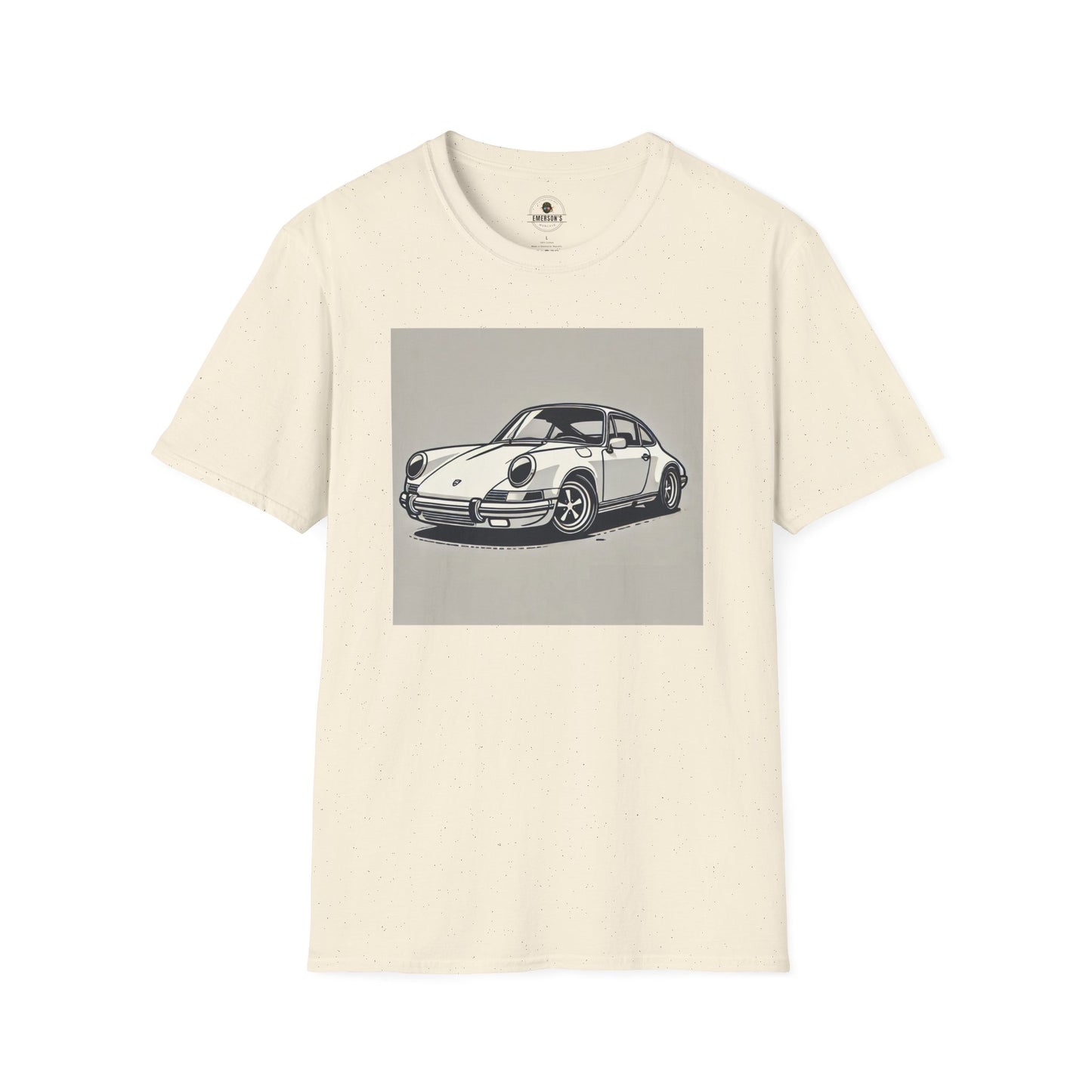 German Sports Car T-Shirt - Minimalist Design