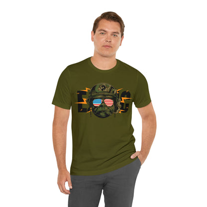 Herk The Veteran Bulldog T-shirt