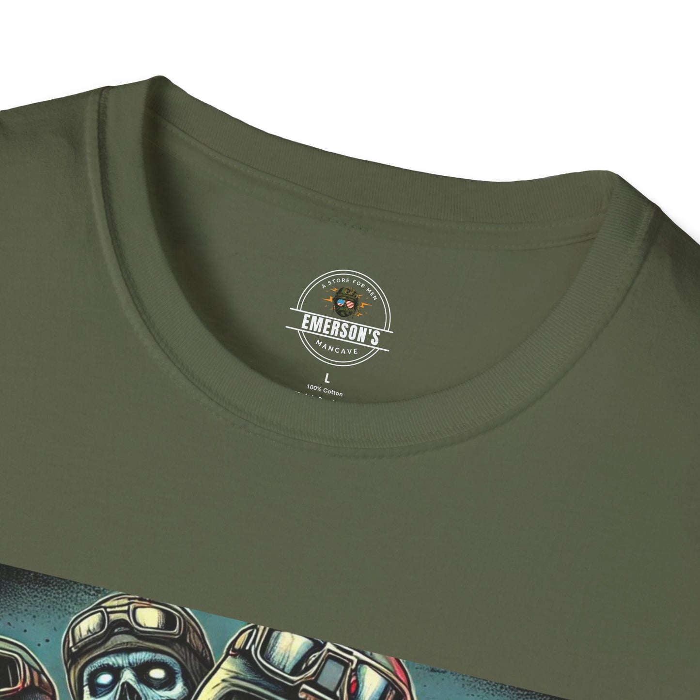 Military Zombies Reporting for Undead Duty Tee