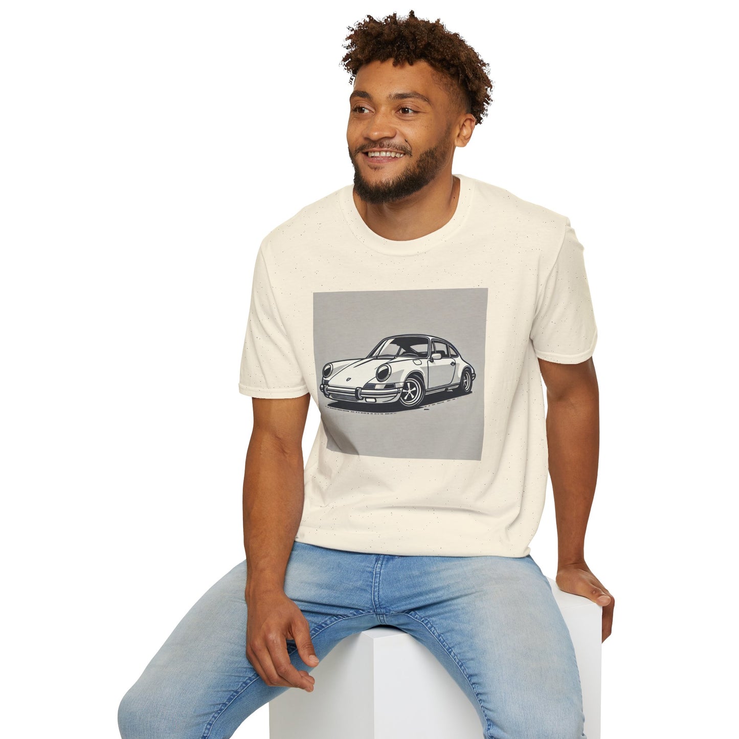 German Sports Car T-Shirt - Minimalist Design