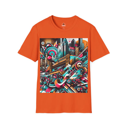 Urban Vivid City Art T-Shirt