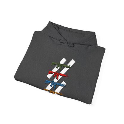 The Pew Pew Hoodie — Cool Multi-Color Design