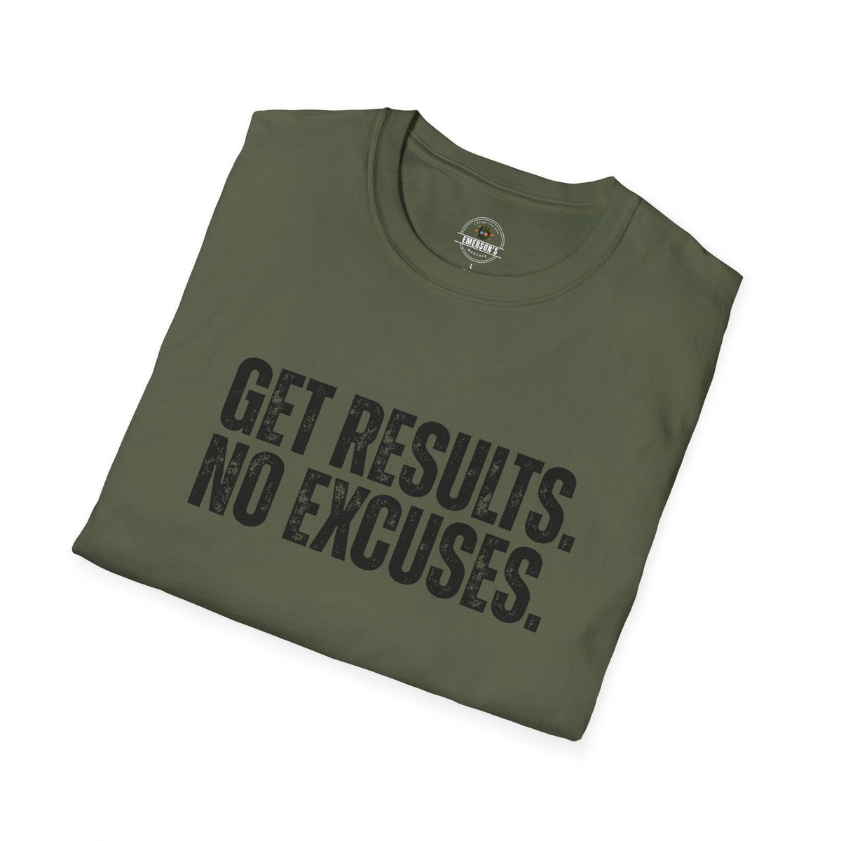 Get Results No Excuses Tee