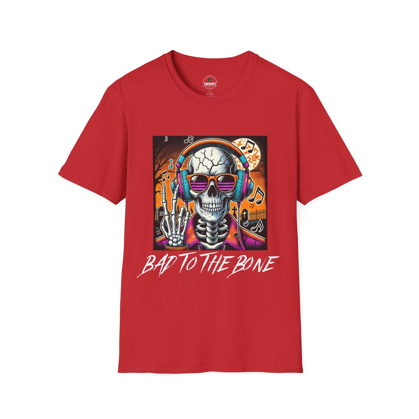 Bad to the Bone Skeleton Tee