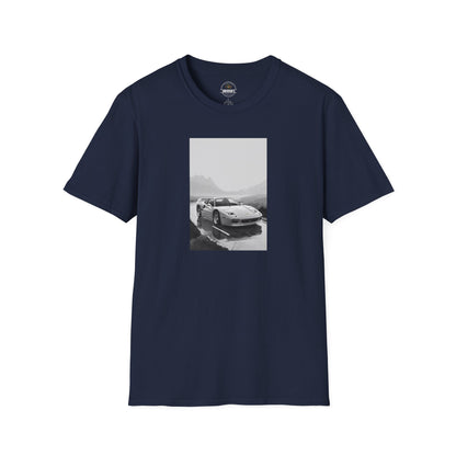 Black & White Sports Car Tee
