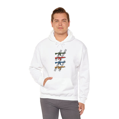 The Pew Pew Hoodie — Cool Multi-Color Design