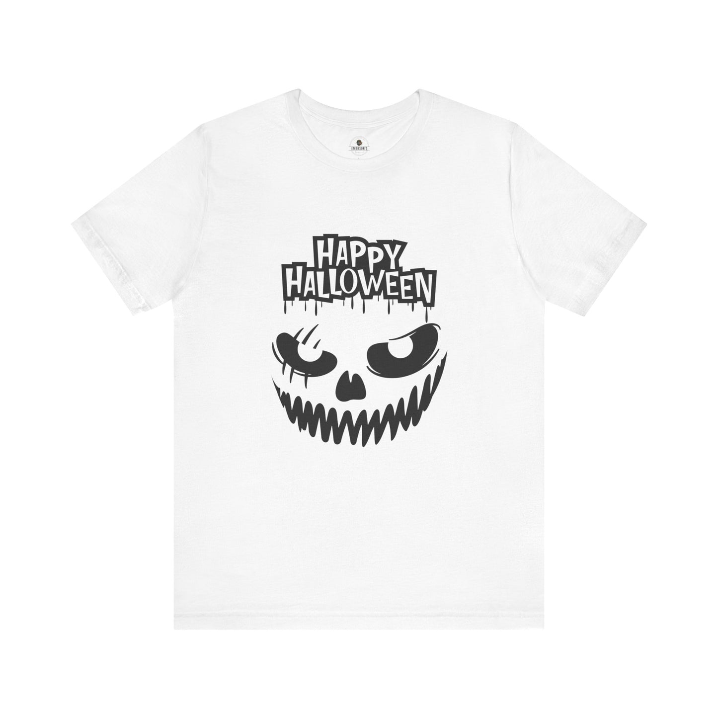 Happy Halloween Spooky Face Tee