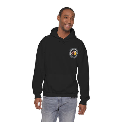 Sundays Football & Beer Hoodie - Black and Silver