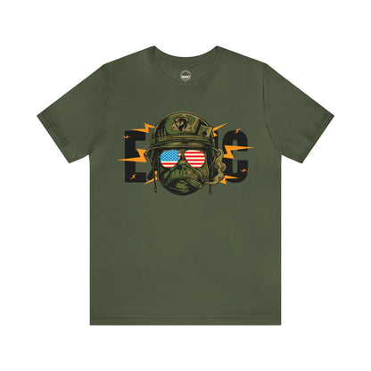 Herk The Veteran Bulldog T-shirt