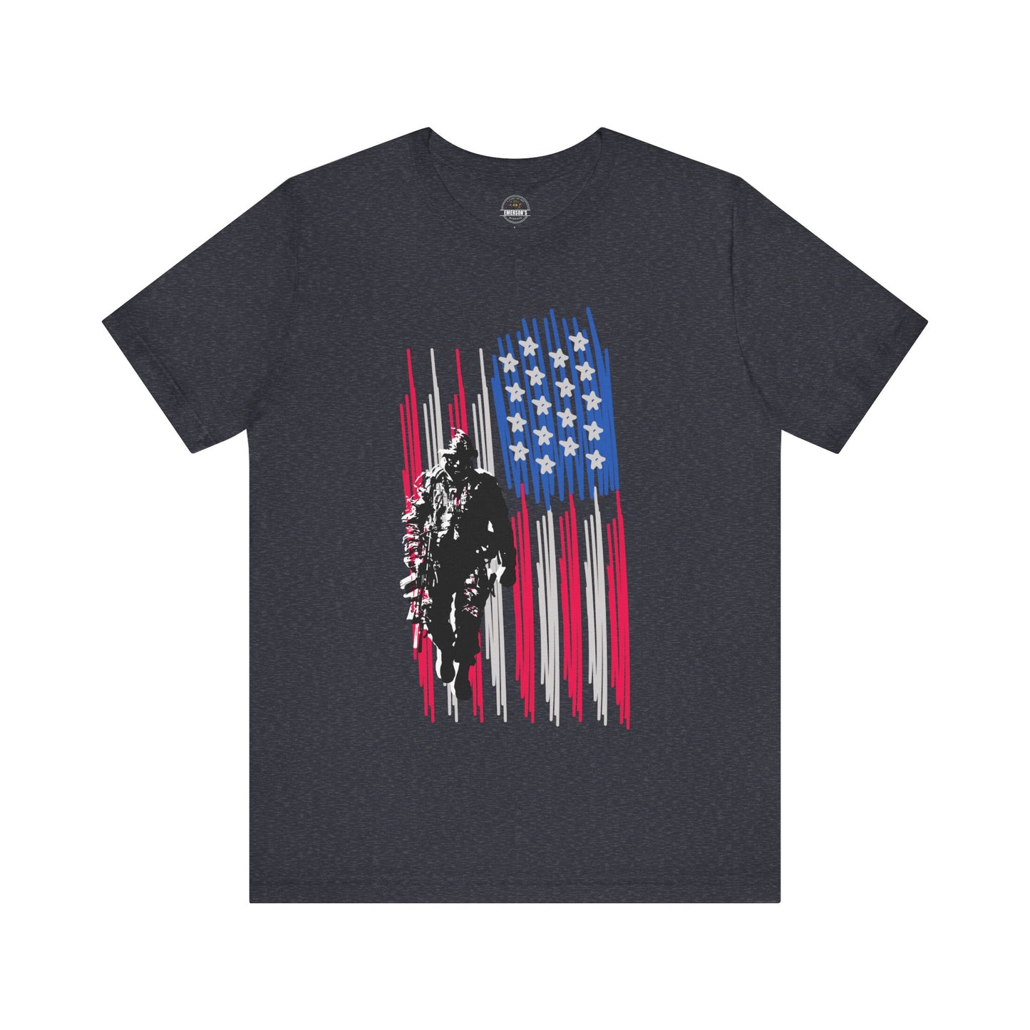 Veteran and American Flag Tee
