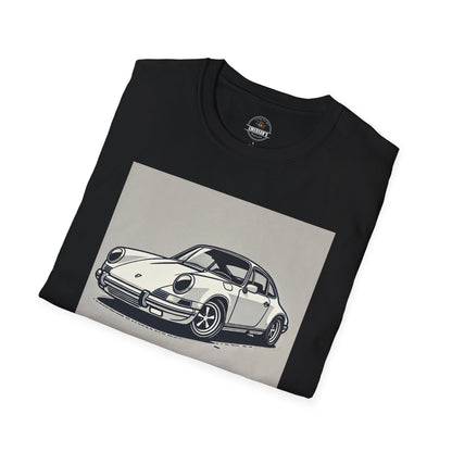 German Sports Car T-Shirt - Minimalist Design